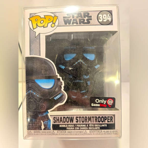 Funko Pop! Vinyl: Star Wars - Shadow StormTrooper - GameStop (Exclusive) #394 - Picture 1 of 2